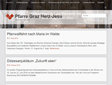 Tablet Screenshot of graz-herz-jesu.at